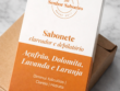 Sabonete clareador e depilatório Senhor Saboeiro com açafrão, dolomita, lavanda e laranja